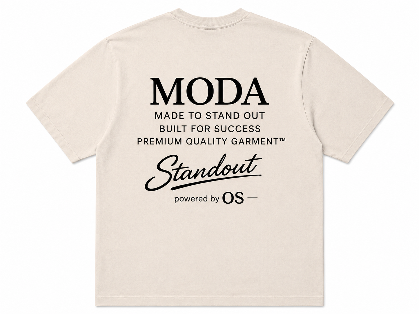 חולצת 𝓜𝓞𝓓𝓐 | SIGNATURE TEE
